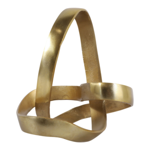 Scultura Decorativa in Alluminio a Forma di Nodo, Ornamento Moderno per Casa, Ufficio, Bagno, Soggiorno, Arredamento Elegante - Product Image 3