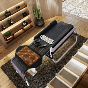 Lit <span class=keywords><strong>de</strong></span> massage thérapeutique en jade chauffant, fabrication chinoise directe d'usine, lit <span class=keywords><strong>de</strong></span> relaxation chauffant pour soins <span class=keywords><strong>de</strong></span> santé V6, vente en gros - Product Image 3