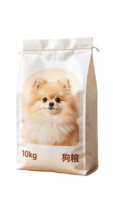 Sac en PP tissé laminé BOPP sur mesure avec logo pour l'emballage d'aliments pour chiens et chats