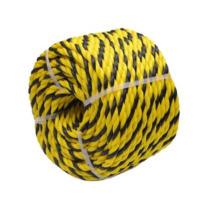 Fbr tùy chỉnh 3 sợi dây thừng xoắn màu vàng và màu đen chất lượng cao Tiger <span class=keywords><strong>PE</strong></span> dây - Product Image 5