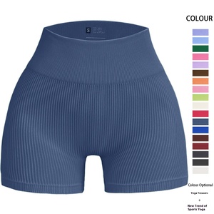 Pantaloni Fitness da esterno a vita alta da donna pantaloncini da corsa sportivi ad asciugatura rapida pantaloncini da Yoga a tre punti con sollevamento dell'anca da donna - Product Image 1