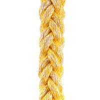 Corde mixte haute résistance en PP et polyester à 8 brins pour usage maritime, d'amarrage et industriel intensif