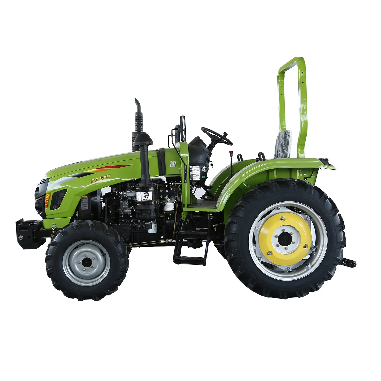 Jiulin Fabriek Leveren Hoge Kwaliteit Fabriek Directe Levering 4X4 Wielaandrijving Compacte Tractor Kleine 50hp Farm Tractor