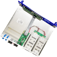 Amplificateur DWDM Fullwell à succès, Booster de bande C, EDFA 1U 19" pour système de transmission de données télécom longue distance