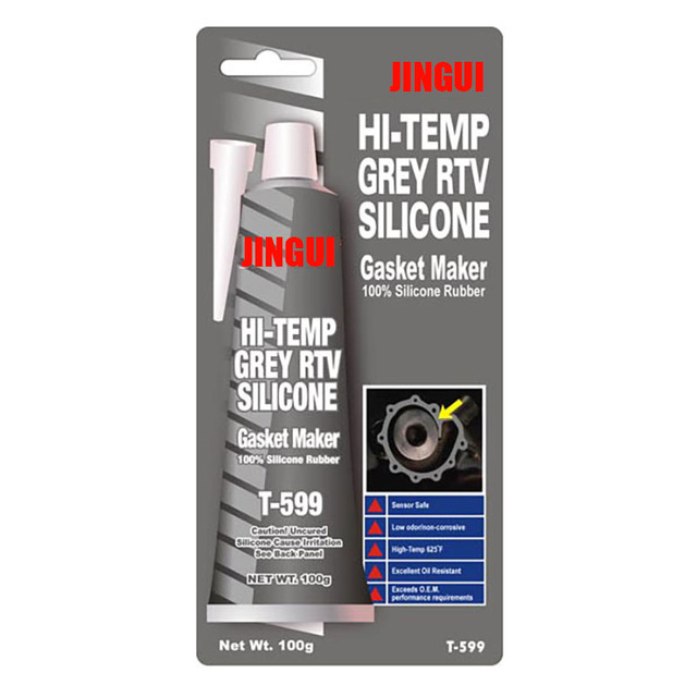 NEW OEM RTV Gasket Maker Sealant 100% Silicone Sealant High Temperature 85g 35G Rtv Silicone Ultra Grey Red Black
