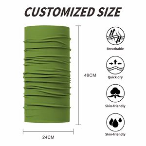 Impression personnalisée multicolore Spandex Cooling Riding Neck Scarf Neck Silk Scarf Bikers - Product Image 3