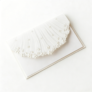 <span class=keywords><strong>Tarjeta</strong></span> de Invitación de Boda Floral en 3D con Relieve Personalizado al por Mayor, <span class=keywords><strong>Tarjeta</strong></span> de Felicitación Plegable con Estampado en Lámina Dorada y Borde Troquelado - Product Image 3