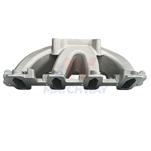 Collecteur d'admission à simple plan MATCHWAY, en aluminium satiné usiné <span class=keywords><strong>CNC</strong></span>, pour moteur Chevy Gen III/IV LS1/LS2/LS6 EFI - Product Image 4