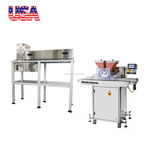 Línea de producción de barra de chocolate de confitería de alta productividad controlada por PLC de nueva condición Ensamblaje de moldeo de acero inoxidable - Product Image 5