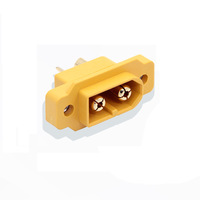 Personalizado XT60E XT60 XT90 conector tornillo fijo enchufe de alimentación macho/hembra DC terminales para batería de litio RC Drone Panel conectores