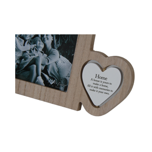 Jinn Home Marco de fotos de madera MDF de 4x6 pulgadas <span class=keywords><strong>para</strong></span> mostrar imágenes familiares Decoración de pared romántica <span class=keywords><strong>para</strong></span> el hogar - Product Image 2