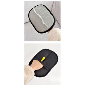 Guantes para eliminar el pelo de mascotas para el aseo de gatos y perros, herramienta de limpieza fácil de usar en casa - Product Image 2