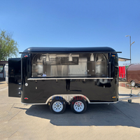 Nouvelle Vente Chaude 2026 : Camion de Restauration Rétro Arrondi avec Cuisine Complète – Idéal pour Hot-dogs, Café, Glaces et Fast-food