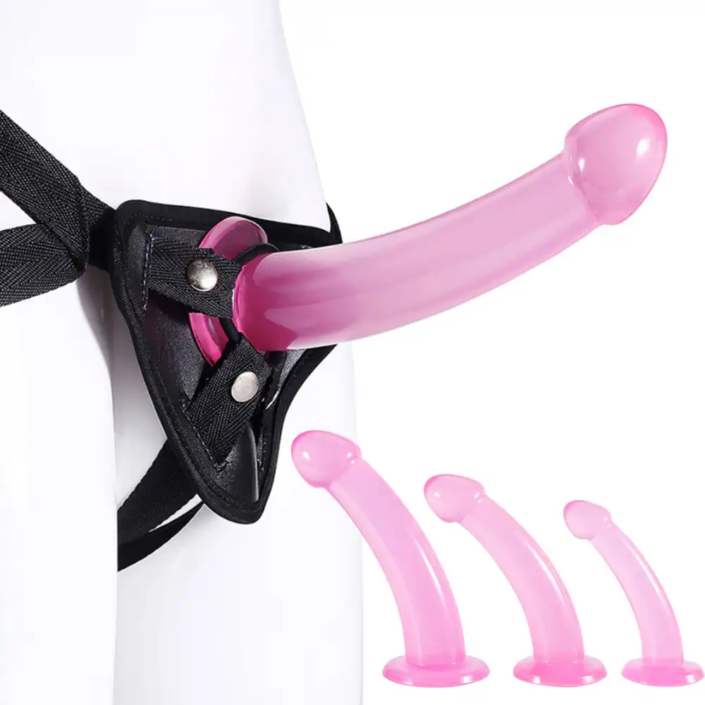 Dildo wear dildo lesbian sex toy vaginal masturbator adult female couple game dildo bondage strap sex toy for woman