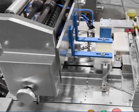 Machine d'emballage automatique de boîtes de parfum, de cartes à jouer, de boîtes cosmétiques, machine d'emballage en cellophane 3D