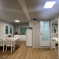 Conception de taille personnalisée en usine de maisons de conteneurs extensibles de luxe préfabriquées pratiques élégantes et mobiles