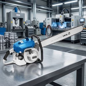 Tronçonneuse à essence lourde MS070 105cc, moteur puissant et stable, équipement professionnel de coupe de bois pour l'exploitation forestière, vente en gros - Product Image 1