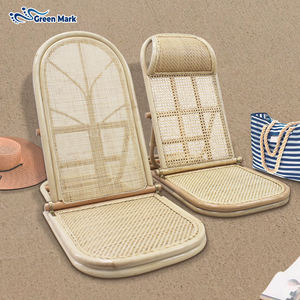 Silla de playa plegable de ratán, tumbona de playa con dos estilos opcionales y personalizados - Product Image 4