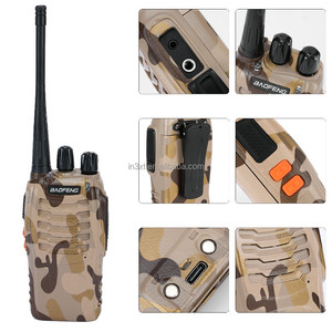 6 Piezas BAOFENG BF-888S con Auriculares, Walkie Talkie de 16 Canales, Radio Ham Baofeng 888s, Radio Bidireccional, Camuflaje Desértico - Product Image 3