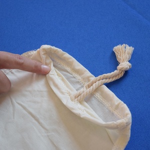 Sac à lait en coton biologique avec cordon, pot de 1 pièce, à réduction de prix - Product Image 3
