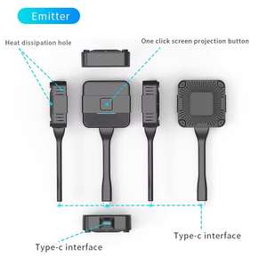 Sistema de Solución de Colaboración para Conferencias Inalámbricas <span class=keywords><strong>BYOM</strong></span>/BYOD, Cámara 4K, Micrófono y Altavoz Integrados, con Micrófono de Extensión con Dongle USB Tipo C - Product Image 4