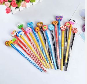 Children's Cartoon With Rubber Head Creative Hb Pupil Pencil Gift Stationery - Product Image 3