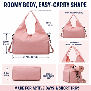 Entrega Rápida: Bolsa de Ginástica Moderna com Logotipo Personalizado, Elegante para Viagem, Bagagem de Mão, Ultraleve para Atividades ao Ar Livre, Preço de Fábrica, Bolsa de Yoga Sofisticada - Product Image 2