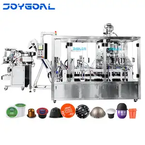 Nespresso Pod K Cup Coffee Capsule Making Packing Machine Bio Nespresso Capsule Filling And Sealing Machine