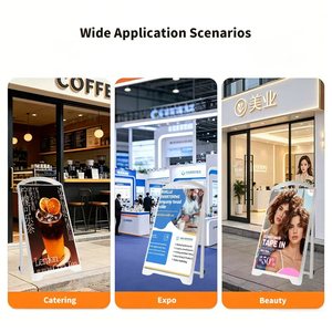New Design Outdoor Mini Full Color Led 2.5 Ip65 Portable Digital Signage Kiosk Menu Ad Player Shopping Mall Tp 4500 - Product Image 4
