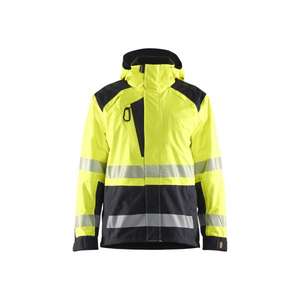BLAKLADER - 443519873399XS Chaqueta de concha Hi-Vis Amarillo/Negro-EAN 7330509856901 ROPA DE TRABAJO DE LA HI-VIS - Product Image 1