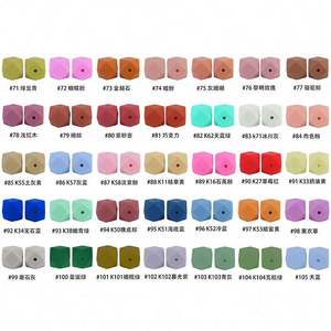 ลูกปัดซิลิโคนเกรดอาหารสีสันสดใสขนาด 14 มม. รูปทรงไม่สม่ำเสมอ สำหรับทำสายคล้องจุกนมหลอกเด็ก ขายส่ง - Product Image 5