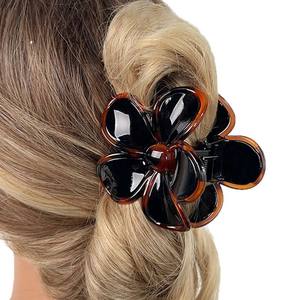 旧货雏菊女孩大夏威夷碎花发饰夹抓美学糖果塑料花发夹女 - Product Image 6