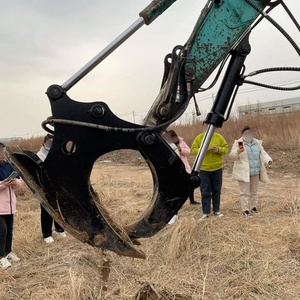 Extracteur de souches d'arbres hydraulique pour excavatrice de 1 à 40 tonnes, pour l'extraction des <span class=keywords><strong>racines</strong></span> - Product Image 1