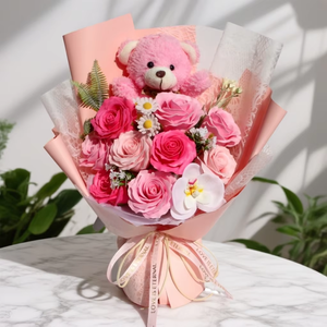 Ramo de Jabón de Plástico Hecho a Mano con Rosas para el Día de San Valentín o el Día del Padre, Regalo Creativo para Novio, Novia o Compañero de Clase - Product Image 3