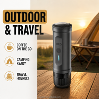Machine à expresso de voyage sans fil 20 bars, batterie 7800 mAh, charge rapide USB-C, cafetière à capsules auto-chauffante portable pour la randonnée