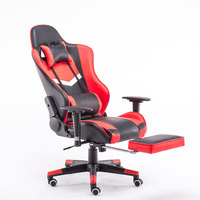Nuevas llegadas Racing Computer Swivel Leather Computer Table Gamer Zero Gravity Pc Gaming Table And Chair Set