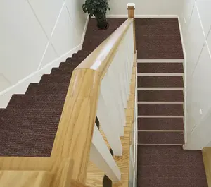 Auto-adhesivo de la escalera paso estera no adhesivo alfombra de piso antideslizante mat