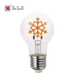 A60 G95 G125 2W 120V 230V कुत्ता/मिकी/पेड़/स्नोमैन/स्टार/दिल कार्टून दीपक फिलामेंट बल्ब प्रकाश सजावटी प्रकाश का नेतृत्व किया - Product Image 5