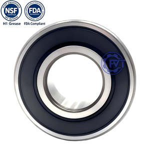 Deep Groove Ball Bearing 6207-2RS 35x72x17mm Stainless Steel Waterproof Food Grade Grease