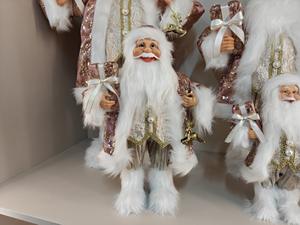 Babbo Natale Grande 90cm, Ornamenti Natalizi, Statuetta di Babbo Natale in Piedi, Decorazione Natalizia di Lusso per la Casa - Product Image 2