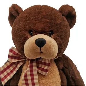 Custom Stuffed Animals Brown Bear Cuddly Bear Stuffed Animals Can Be Used As Gifts