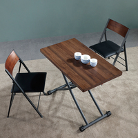 Meuble convertible à économie d'espace, table à manger de bonne qualité, gain de place, table basse