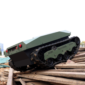 Châssis de robot chenillé tout-terrain étanche IP65, châssis de char, châssis à chenilles en caoutchouc, train de roulement UGV - Product Image 6