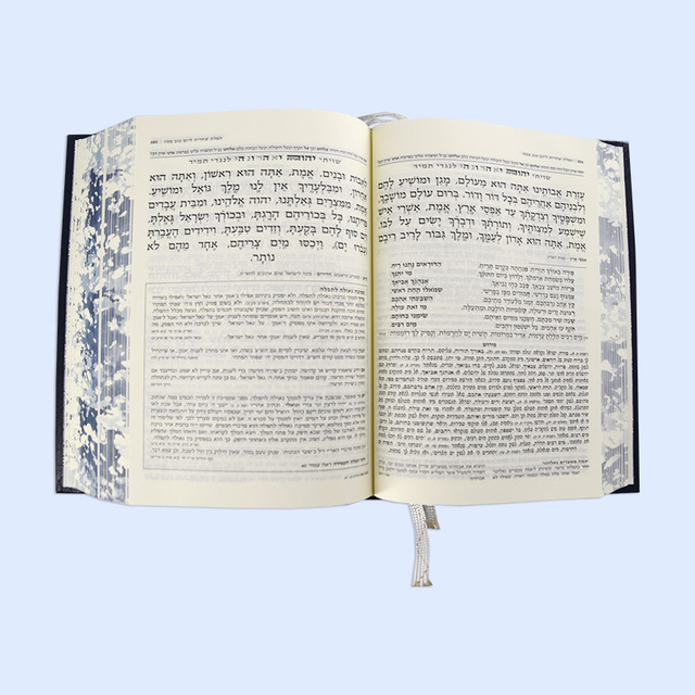 New Custom Hardcover Paper Gold Foil Cover Bible Book Printing