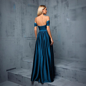 Nouvelle robe de soirée élégante et sexy, style européen et américain, épaules dénudées, style princesse, pour femme noble, pour les occasions spéciales. - Product Image 3
