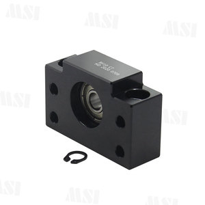 Base de Soporte para Tornillo de Bolas MSI BKBF 10 12 15 20 25 30 40, Base de Montaje de Rodamientos para Aplicaciones de Tornillos Lineales - Product Image 1