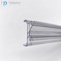 Système de porte-étiquettes électroniques Hiplastics ABINC34M, Fujian, couleur et taille personnalisables, installation facile, étiquettes numériques pour étagères