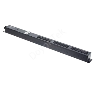 PDU de rack 3 phases 80A de haute qualité personnalisé en Chine, 208V Delta, 15 ports C19, équipement de distribution métallique pour l'exploitation minière - Product Image 4