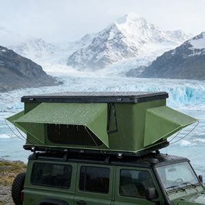 Tente de toit rigide spacieuse <span class=keywords><strong>pour</strong></span> famille avec pièce annexe <span class=keywords><strong>pour</strong></span> plus d'espace de couchage et de rangement - Product Image 1