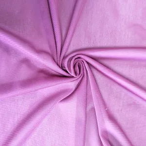 J2306 20D nylon spandex purple bright mesh fabric